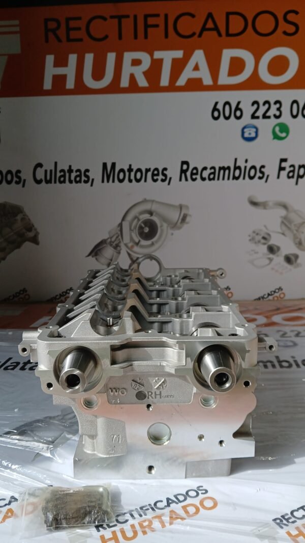 Culata Completa Motor BKD – Nueva – Marca RH PARTS – Con Árboles de Levas y Taqués - Imagen 2