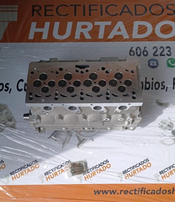 Culata Completa Motor BKD – Nueva – Marca RH PARTS – Con Árboles de Levas y Taqués