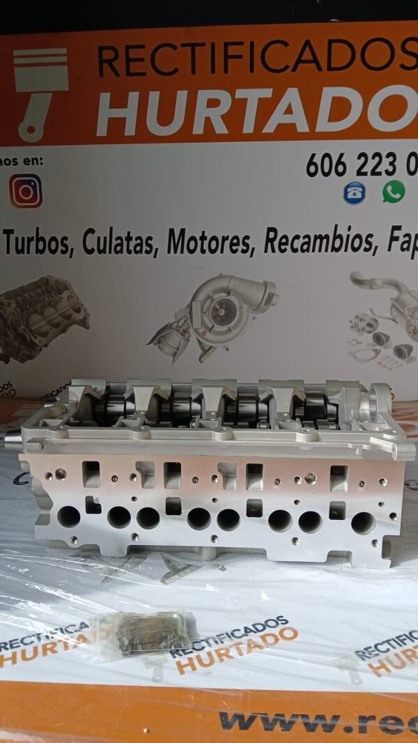 Culata Completa Motor BKD – Nueva – Marca RH PARTS – Con Árboles de Levas y Taqués - Imagen 5