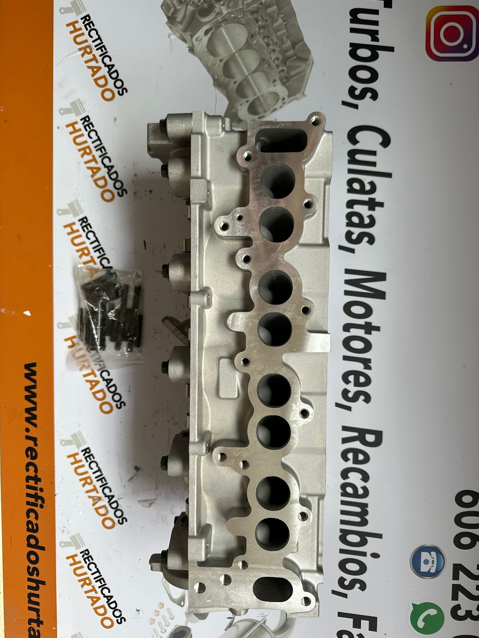 Culata nueva completa D4EB - Imagen 7