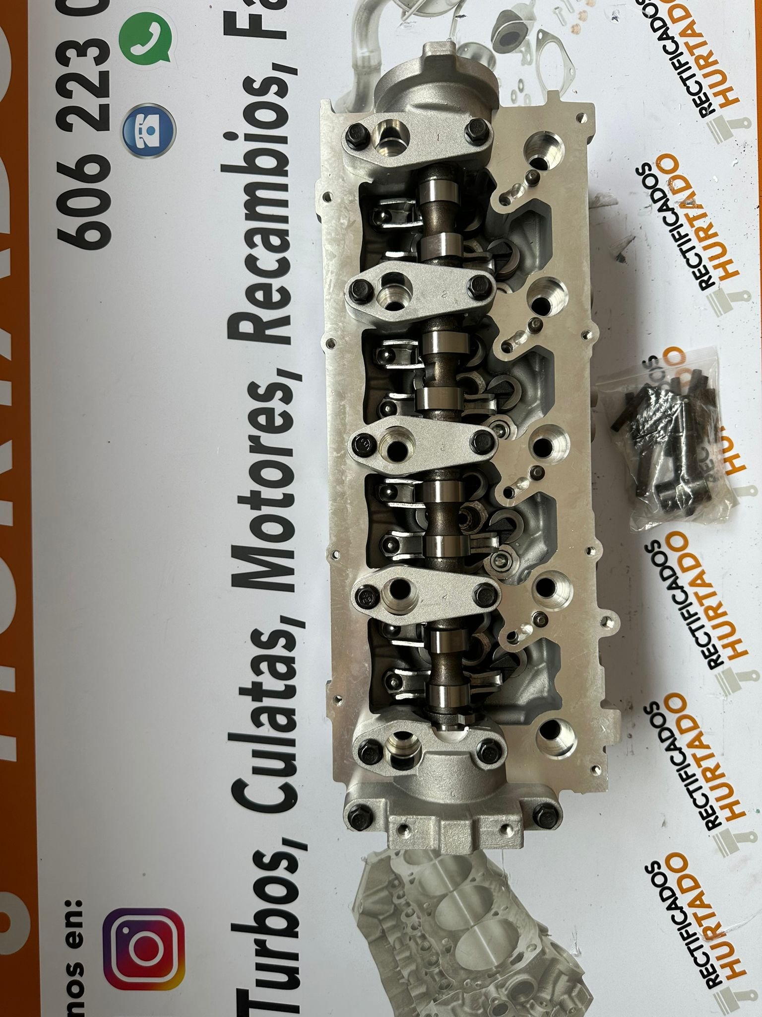 Culata nueva completa D4EB - Imagen 3